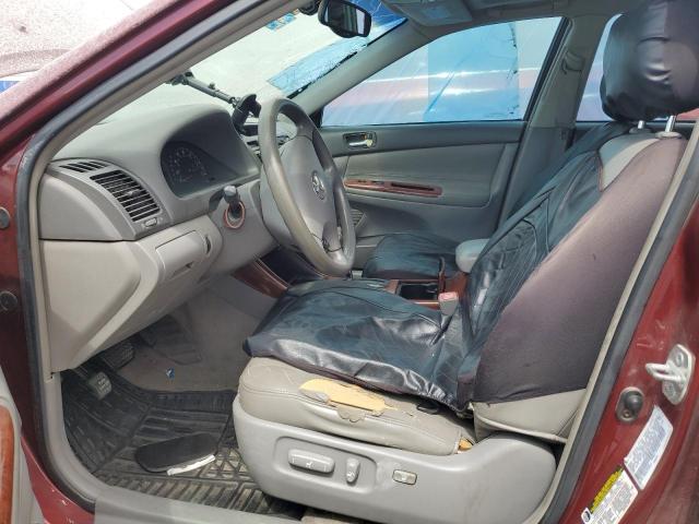 4T1BE32K34U298709 - 2004 TOYOTA CAMRY LE RED photo 7