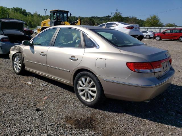 KMHFC46F08A265216 - 2008 HYUNDAI AZERA SE TAN photo 2