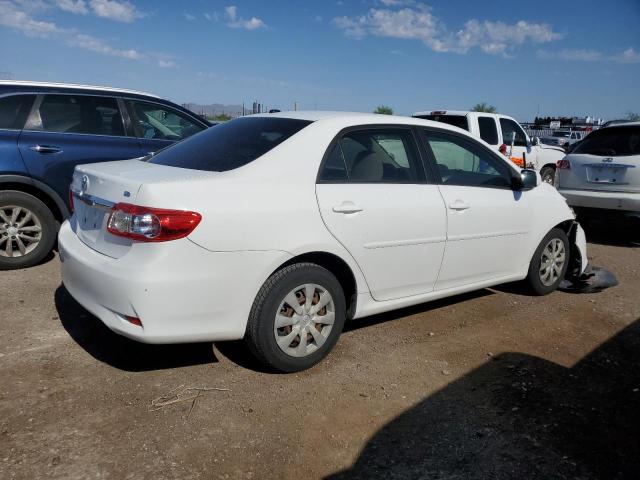 JTDBU4EE4B9135330 - 2011 TOYOTA COROLLA BASE WHITE photo 3