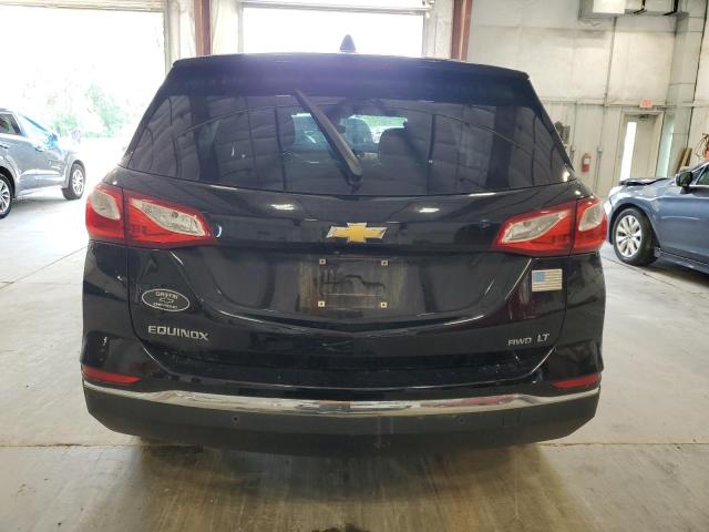 2GNAXUEV3L6177575 - 2020 CHEVROLET EQUINOX LT BLACK photo 6