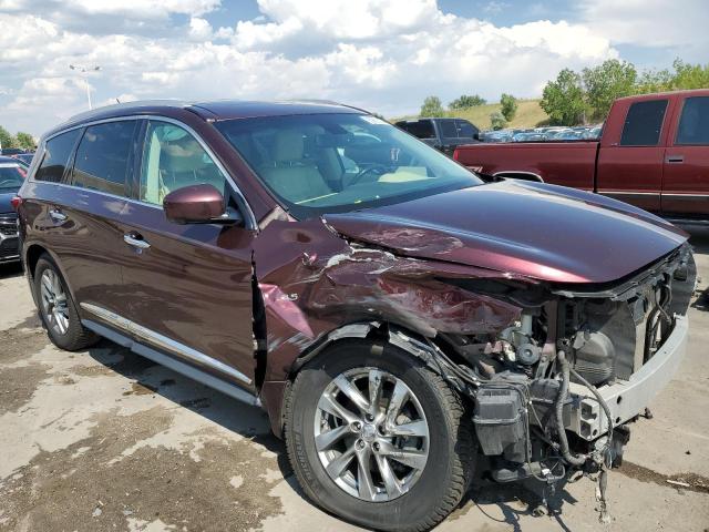 5N1AL0MM5FC525664 - 2015 INFINITI QX60 MAROON photo 4