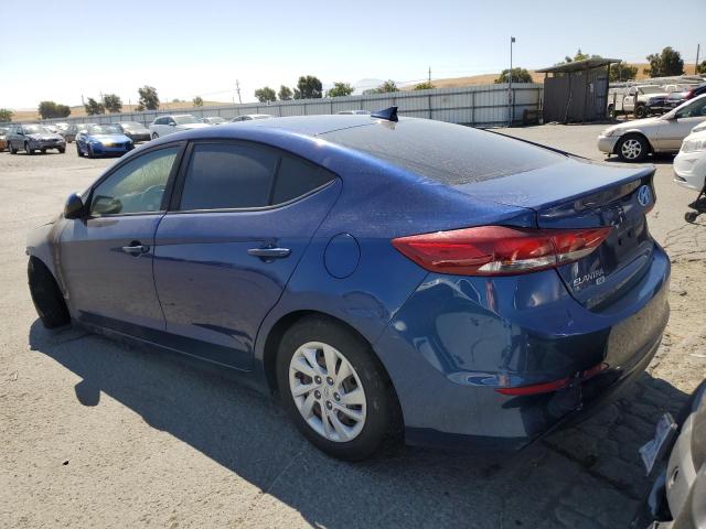 5NPD74LF2JH383934 - 2018 HYUNDAI ELANTRA SE BLUE photo 2