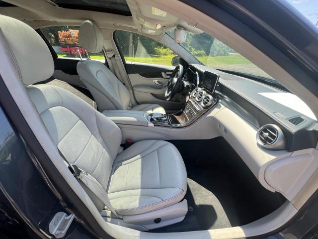 55SWF4KB2FU040362 - 2015 MERCEDES-BENZ C 300 4MATIC GRAY photo 5