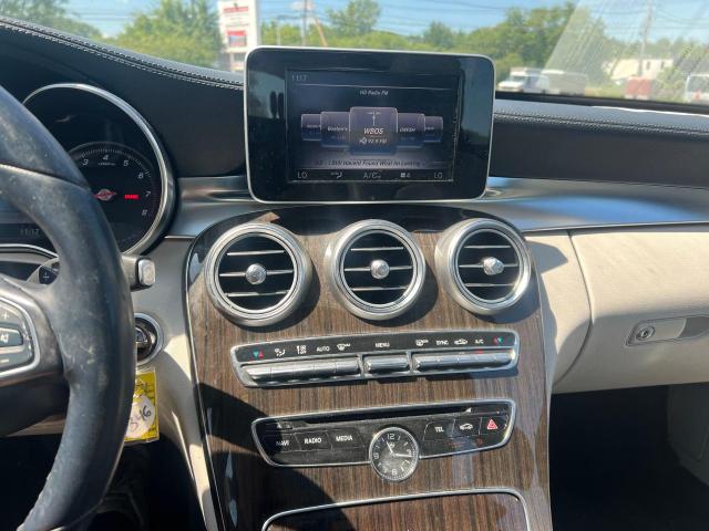 55SWF4KB2FU040362 - 2015 MERCEDES-BENZ C 300 4MATIC GRAY photo 9