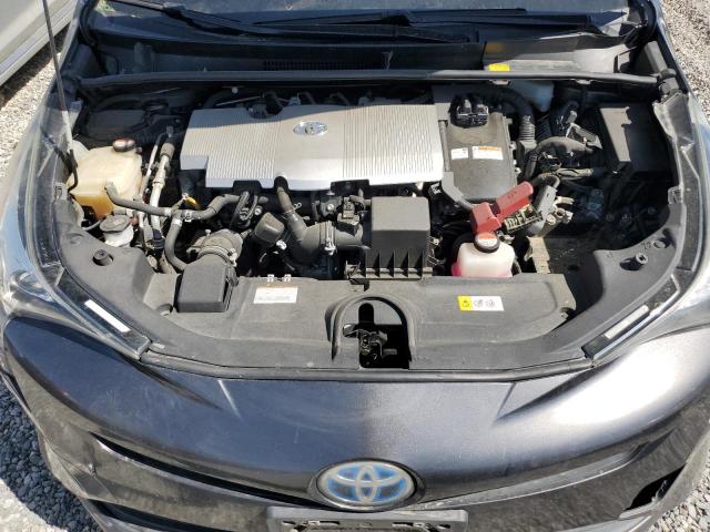 JTDKARFU7G3015284 - 2016 TOYOTA PRIUS GRAY photo 11