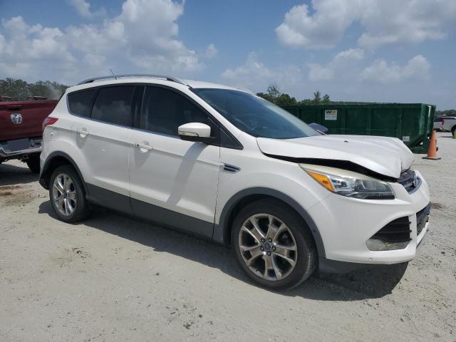 1FMCU0JX1EUE34176 - 2014 FORD ESCAPE TITANIUM WHITE photo 4