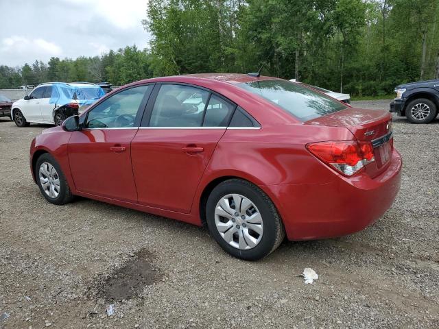 1G1PC5SB9E7251687 - 2014 CHEVROLET CRUZE LT RED photo 2