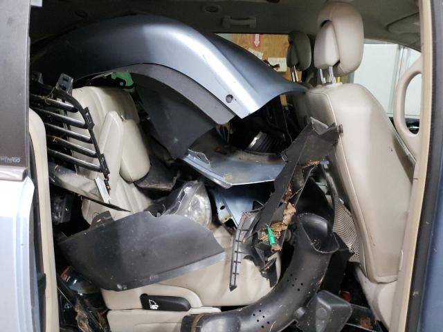 2C4RC1CG8DR542312 - 2013 CHRYSLER TOWN & COU TOURING L BLUE photo 11