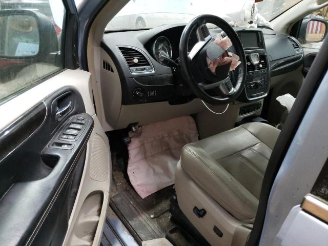 2C4RC1CG8DR542312 - 2013 CHRYSLER TOWN & COU TOURING L BLUE photo 8