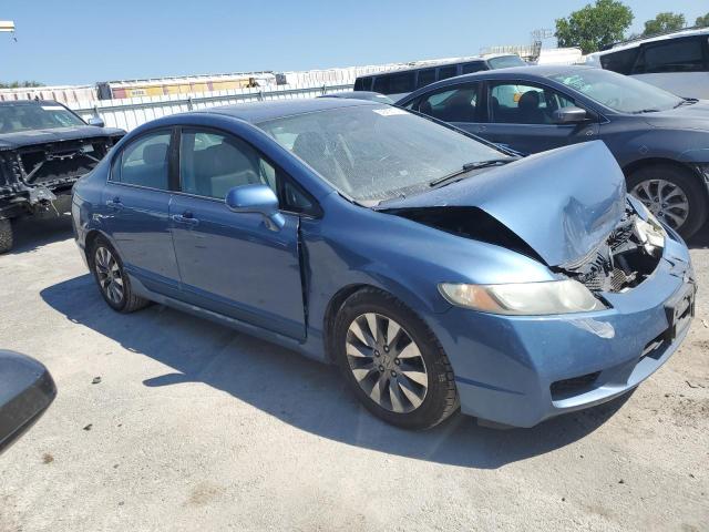 19XFA16939E008407 - 2009 HONDA CIVIC EXL 蓝色 照片 4