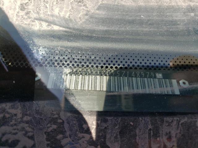 1G8AV12F95Z148979 - 2005 SATURN ION LEVEL 3 GRAY photo 12