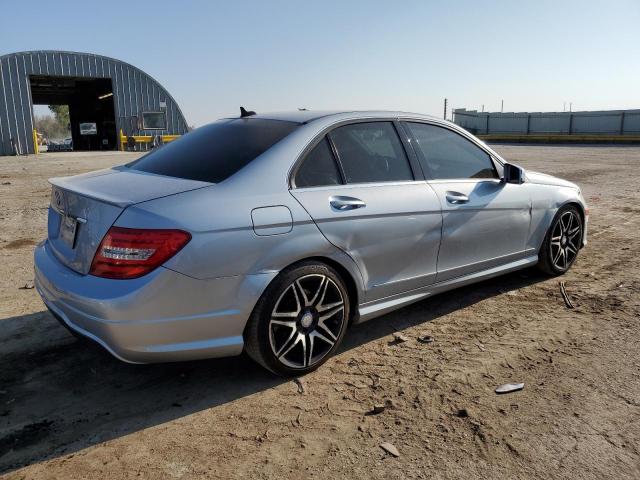 WDDGF4HB2DR243696 - 2013 MERCEDES-BENZ C 250 SILVER photo 3