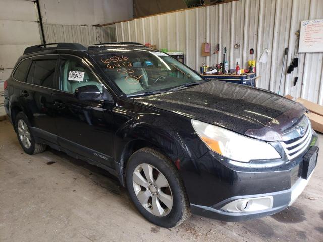 4S4BRBKC7B3340969 - 2011 SUBARU OUTBACK 2.5I LIMITED BLACK photo 1