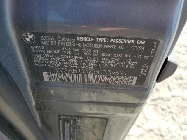 WBABJ6325SJD39324 - 1995 BMW 325 IC AUTOMATIC Mavi foto 12