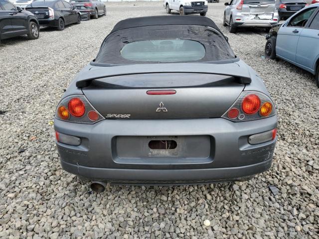 4A3AE45G23E058733 - 2003 MITSUBISHI ECLIPSE SPYDER GS SILVER photo 6