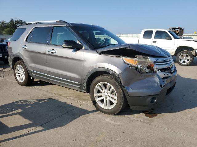 1FM5K7D81DGA98599 - 2013 FORD EXPLORER XLT GRAY photo 4