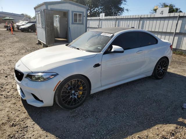 WBS2U7C07L7E52634 - 2020 BMW M2 COMPETITION WHITE photo 1