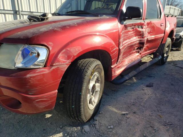 1FMDU77K14UB52627 - 2004 FORD EXPLORER S MAROON photo 9