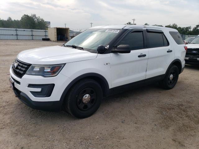 1FM5K8AR3HGC63061 - 2017 FORD EXPLORER POLICE INTERCEPTOR WHITE photo 1