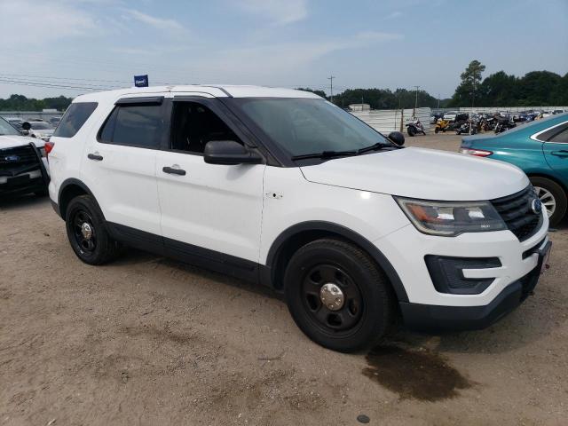 1FM5K8AR3HGC63061 - 2017 FORD EXPLORER POLICE INTERCEPTOR WHITE photo 4