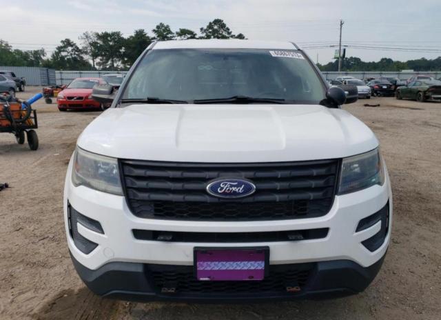1FM5K8AR3HGC63061 - 2017 FORD EXPLORER POLICE INTERCEPTOR WHITE photo 5