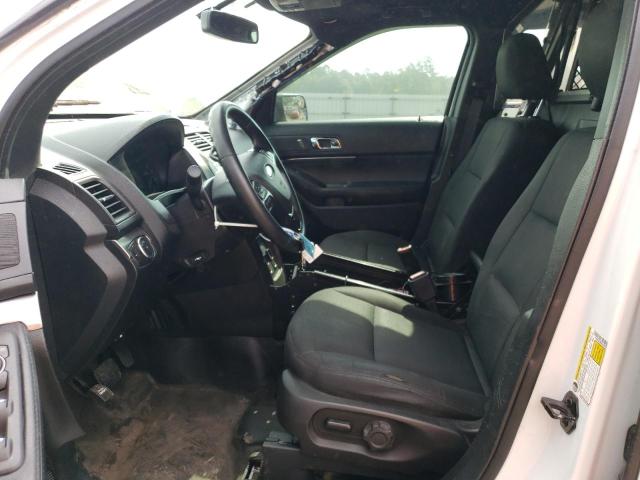 1FM5K8AR3HGC63061 - 2017 FORD EXPLORER POLICE INTERCEPTOR WHITE photo 7