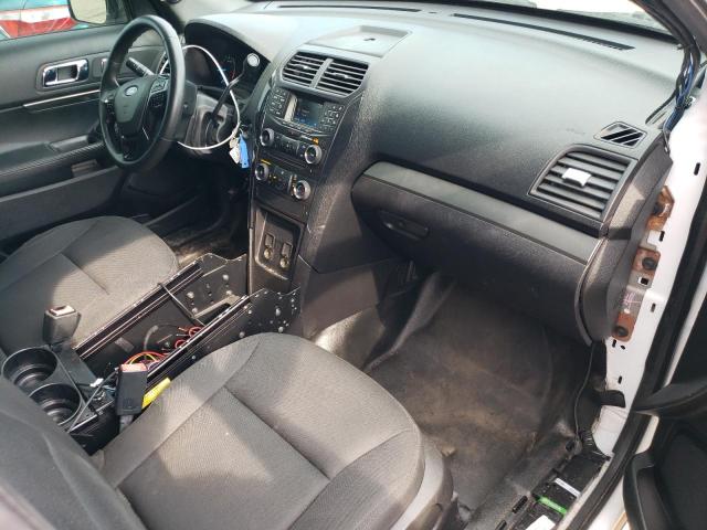 1FM5K8AR3HGC63061 - 2017 FORD EXPLORER POLICE INTERCEPTOR WHITE photo 8