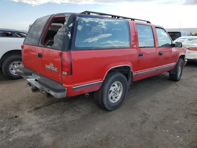 1GNFK16K8NJ308500 - 1992 CHEVROLET SUBURBAN K1500 RED photo 3