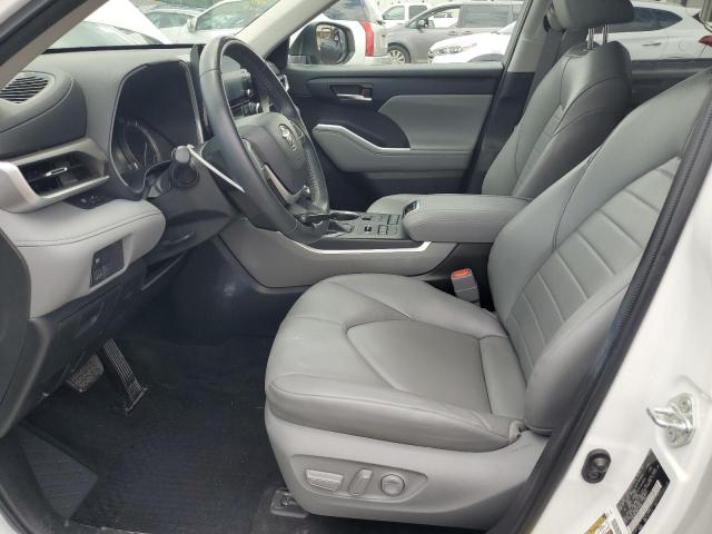 5TDGZRBH1NS242389 - 2022 TOYOTA HIGHLANDER XLE თეთრი ფოტო 7