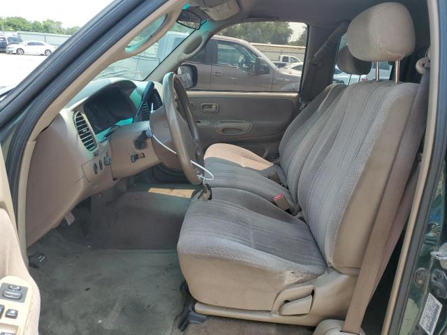 5TBRT3415YS039302 - 2000 TOYOTA TUNDRA ACCESS CAB მწვანე ფოტო 7