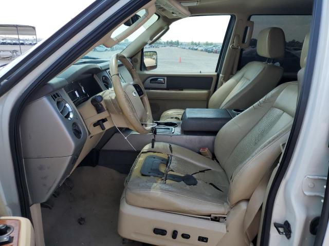 1FMFU17578LA80750 - 2008 FORD EXPEDITION EDDIE BAUER WHITE photo 7