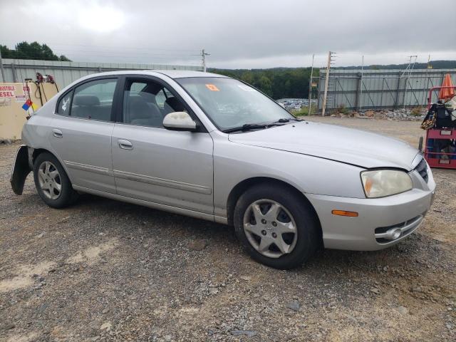 KMHDN46D14U789371 - 2004 HYUNDAI ELANTRA GLS SILVER photo 4