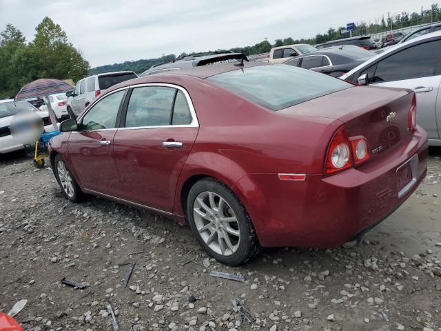 1G1ZK57779F156170 - 2009 CHEVROLET MALIBU LTZ RED photo 2