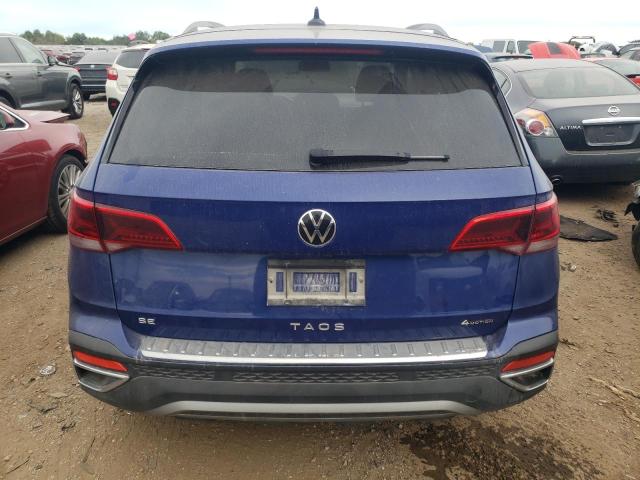 3VVWX7B29NM091773 - 2022 VOLKSWAGEN TAOS SE BLUE photo 6