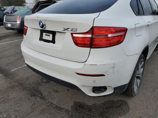 5UXFG2C53DL784654 - 2013 BMW X6 XDRIVE35I WHITE photo 9