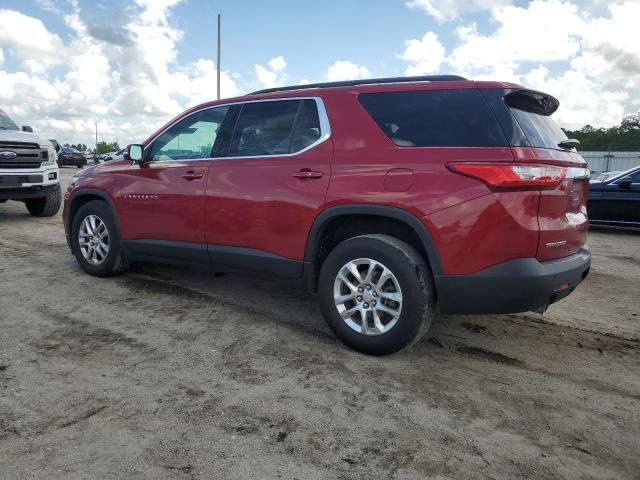1GNERGKW9KJ277644 - 2019 CHEVROLET TRAVERSE LT წითელი ფოტო 2
