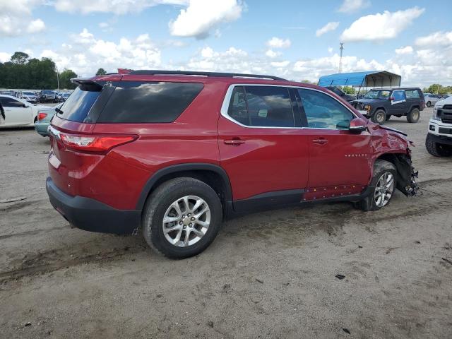 1GNERGKW9KJ277644 - 2019 CHEVROLET TRAVERSE LT წითელი ფოტო 3