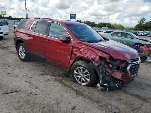 1GNERGKW9KJ277644 - 2019 CHEVROLET TRAVERSE LT წითელი ფოტო 4