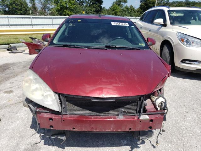 1G2ZA5EK1A4163475 - 2010 PONTIAC G6 RED photo 5