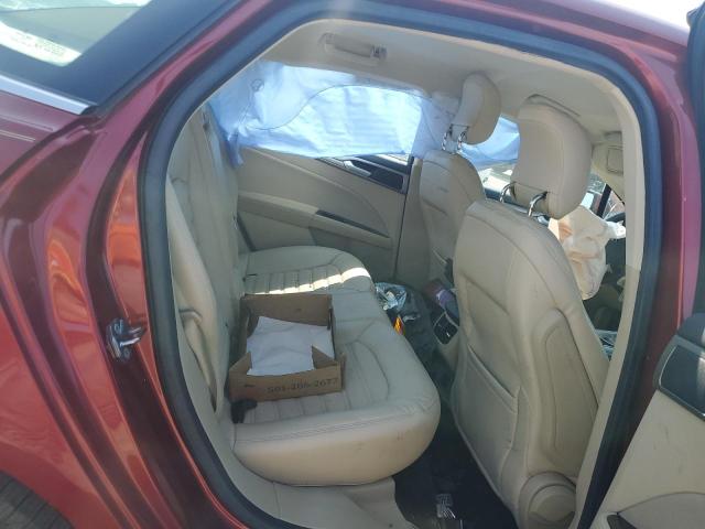 3FA6P0H76DR131095 - 2013 FORD FUSION SE MAROON photo 10