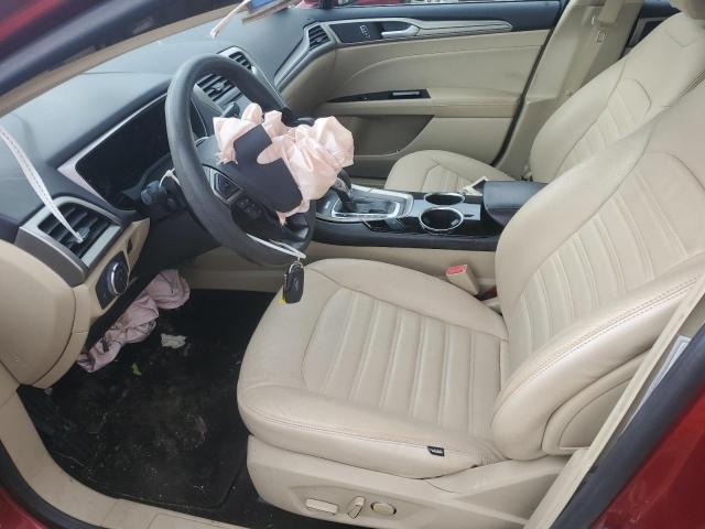 3FA6P0H76DR131095 - 2013 FORD FUSION SE MAROON photo 7