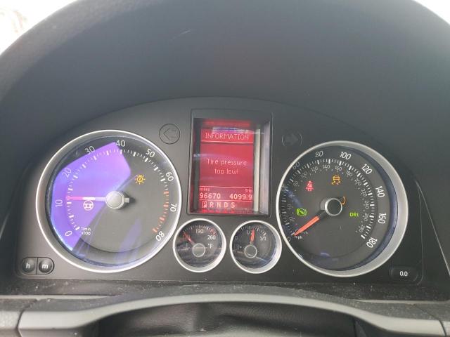 3VWDJ71K59M048477 - 2009 VOLKSWAGEN GLI WHITE photo 9