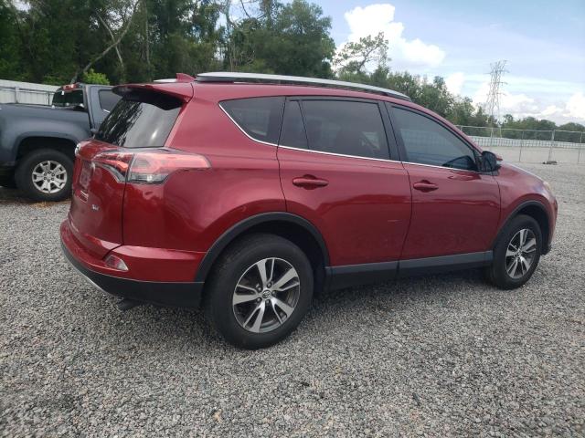 2T3WFREV1JW439111 - 2018 TOYOTA RAV4 ADVENTURE RED photo 3