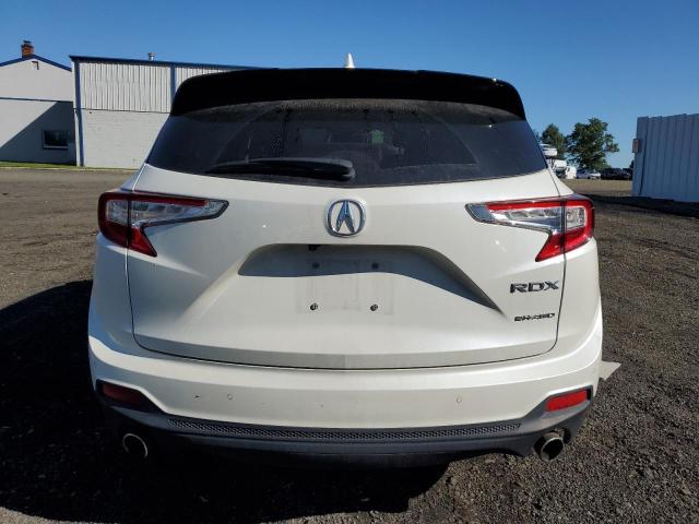 5J8TC2H79KL016654 - 2019 ACURA RDX ADVANCE WHITE photo 6