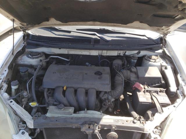 2T1KR32E53C027892 - 2003 TOYOTA COROLLA MA XR WHITE photo 12