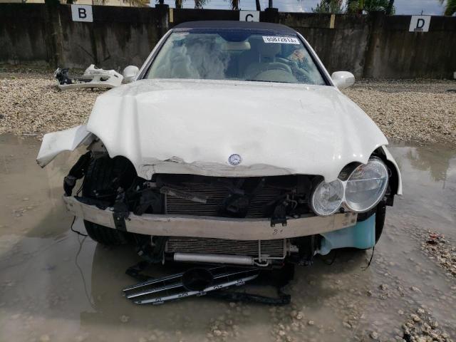 WDBTK56F38F244295 - 2008 MERCEDES-BENZ CLK 350 WHITE photo 5