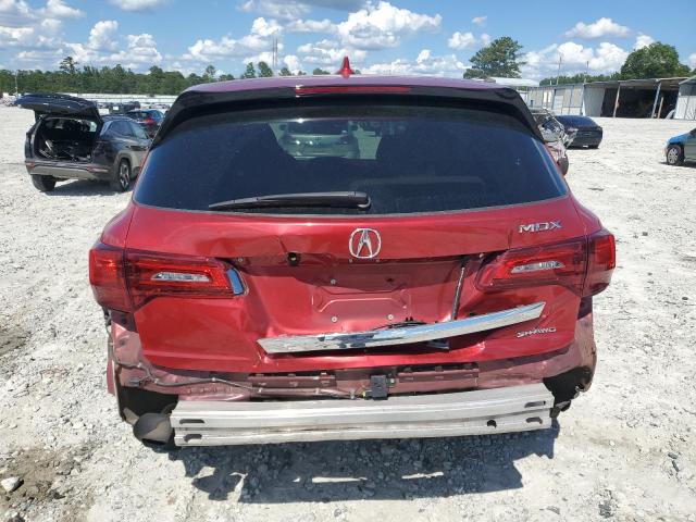 5J8YD4H34LL057285 - 2020 ACURA MDX წითელი ფოტო 6