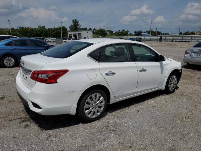 3N1AB7AP8HY230294 - 2017 NISSAN SENTRA S WHITE photo 3