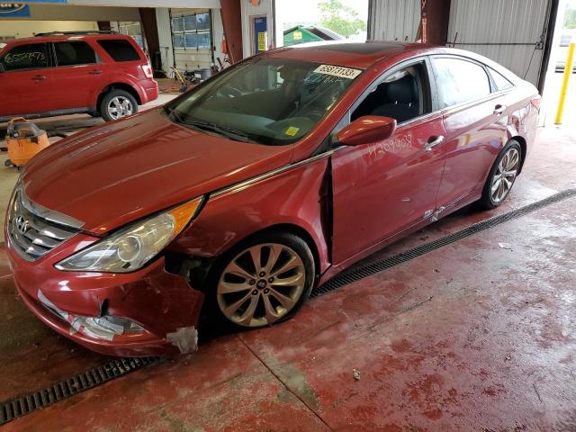 5NPEC4AC0DH579822 - 2013 HYUNDAI SONATA SE RED photo 1