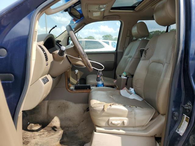 5N1AR18W36C678057 - 2006 NISSAN PATHFINDER LE BLUE photo 7